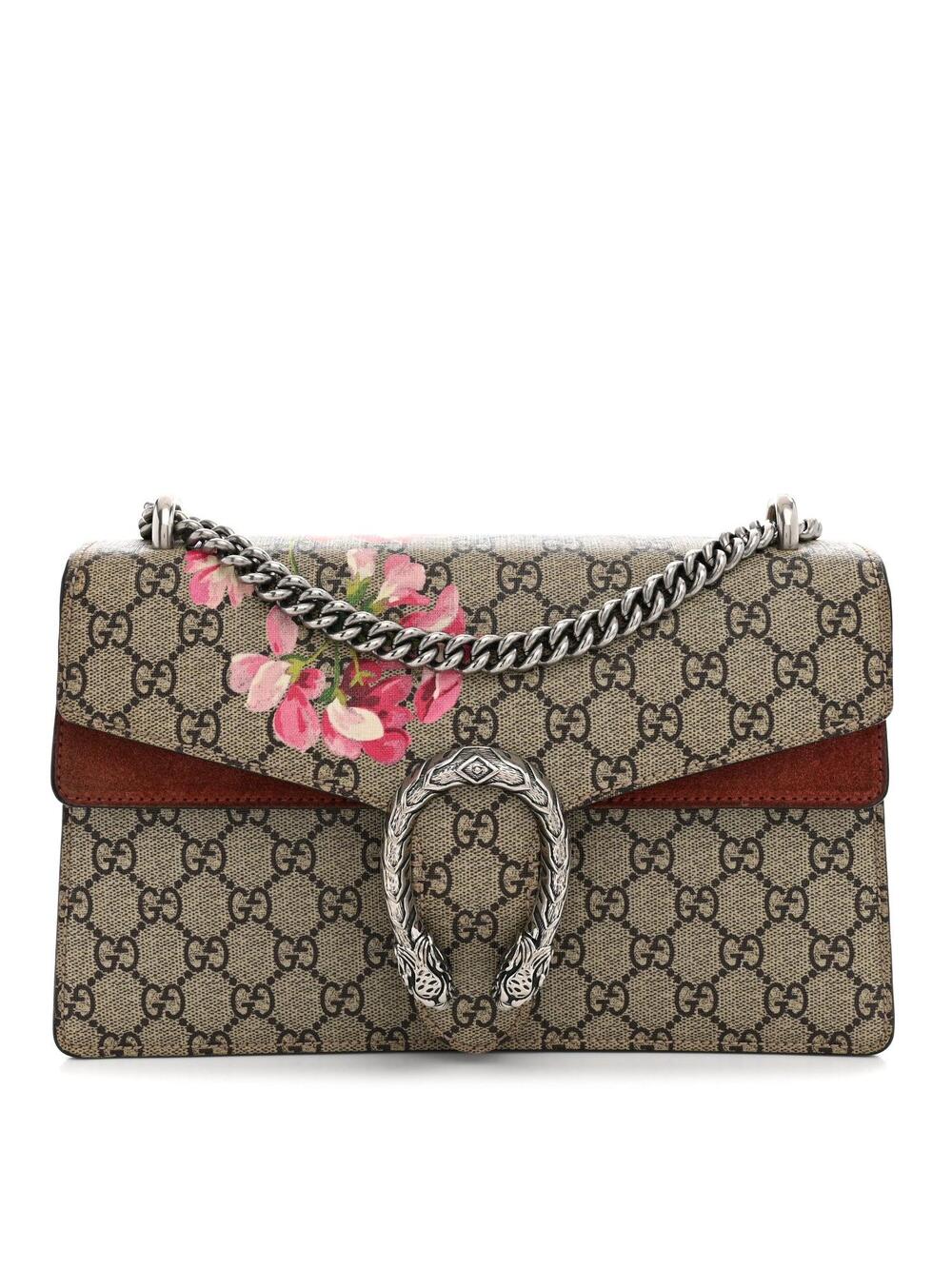Gucci Gg Supreme Blooms Small Dionysus #322826G95B